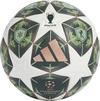 adidas UCL PRO Fu&szlig;ball - white-shadow green-solar slime