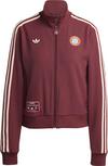 adidas FC Bayern M&uuml;nchen Icon Trainingsjacke Damen - shadow red