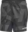 adidas LIGHT SH AOP Laufshorts Herren - black-carbon-grey six-grey four