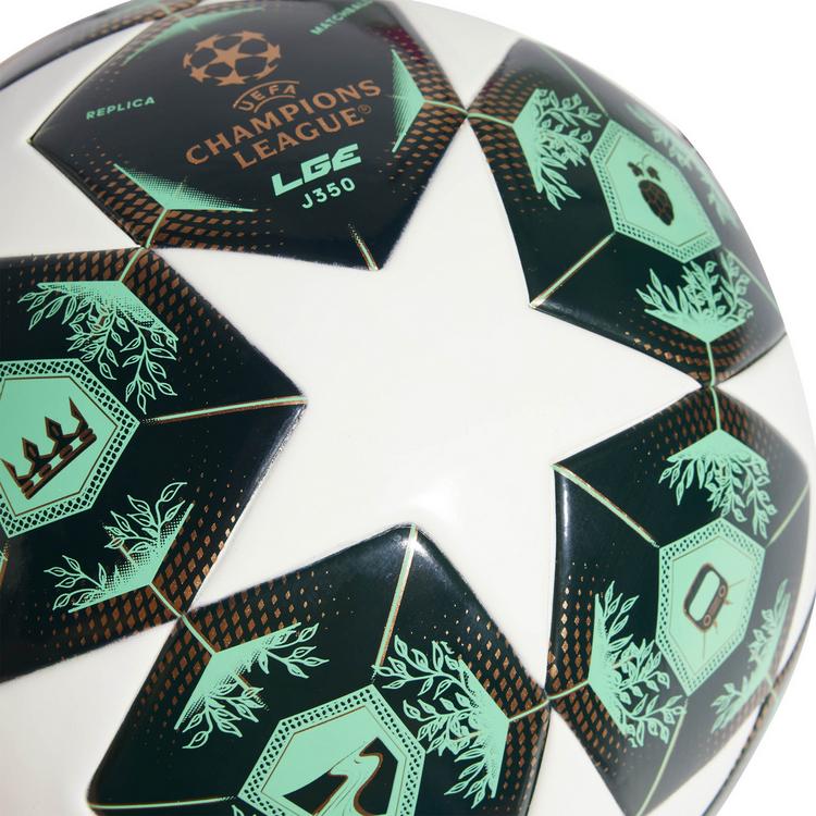 adidas adidas UCL LGE J350 Fu&szlig;ball - white-shadow green-solar slime - 1 | SportScheck