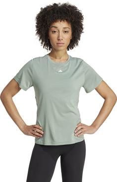 Rückansicht von adidas D4T Funktionsshirt Damen silver green