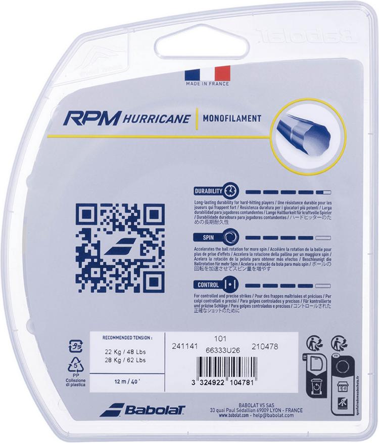 Babolat Babolat RPM HURRICANE Kunstsaite - blanc - 0 | SportScheck