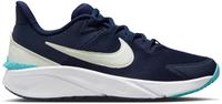 Nike STAR RUNNER 4 NN GS Laufschuhe Kinder - midnight navy-volt tint-dusty cactus
