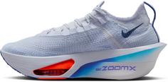 Rückansicht von Nike AIR ZOOM ALPHAFLY NEXT% 3 Laufschuhe Herren football grey-blue void-ghost