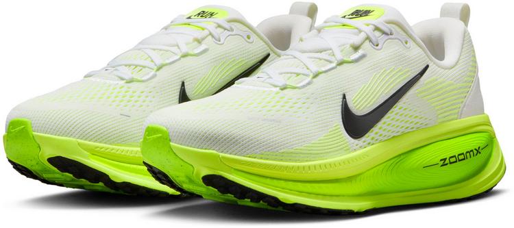 Nike Nike VOMERO 18 Laufschuhe Damen - white-black-electric green-volt - 3 | SportScheck
