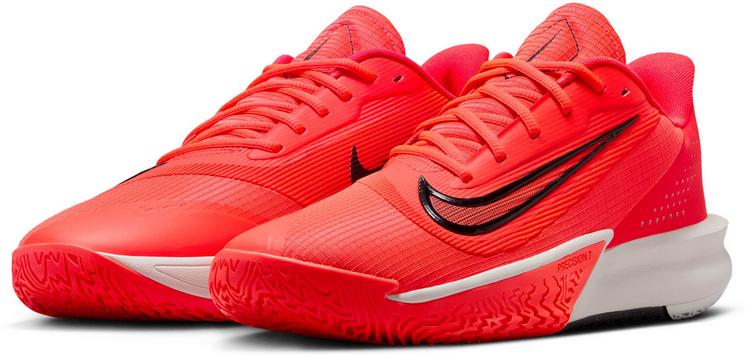Nike Nike PRECISION VII Basketballschuhe Herren - bright crimson-black-lt base grey - 3 | SportScheck