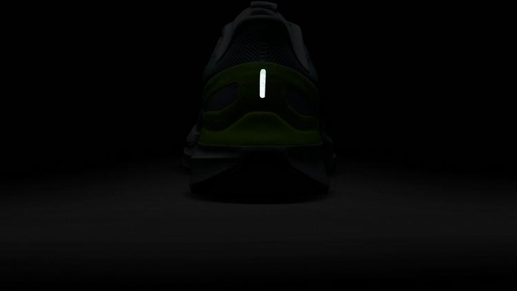 Nike Nike AIR ZOOM STRUCTURE 25 Laufschuhe Damen - blue tint-black-volt-total orange - 6 | SportScheck