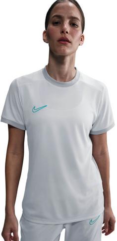 Rückansicht von Nike Academy25 Funktionsshirt Damen photon dust-lt smoke grey-dynamic turq