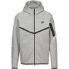 Nike Tech Fleece Trainingsjacke Herren - dk grey heather-black