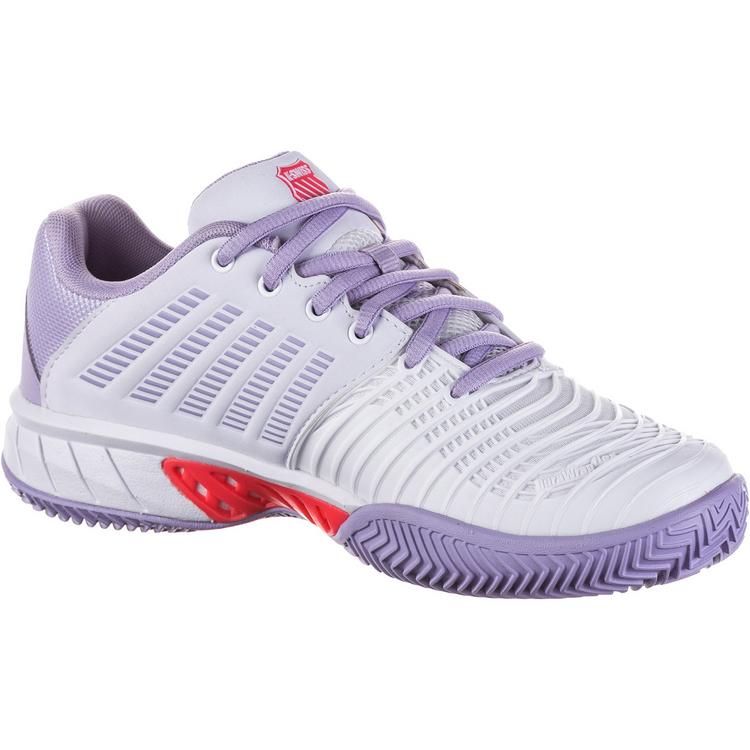K-Swiss K-Swiss EXPRESS LIGHT 3 CLAY Tennisschuhe Damen - white-orchid petal-neon blaze - 0 | SportScheck