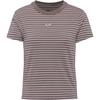 Nike NSW T-Shirt Damen - mink brown striped
