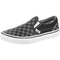 Vans Classic Slip-On Sneaker Kinder - black-pewter
