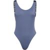 Calvin Klein INTENSE POWER RIB Badeanzug Damen - grisaille