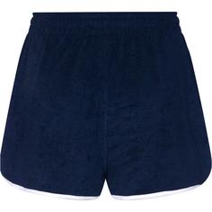 Rückansicht von Tommy Hilfiger ESSENTIALS Shorts Damen dark night navy