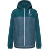 ASICS FUJITRAIL Laufjacke Damen - saxon green - light ube