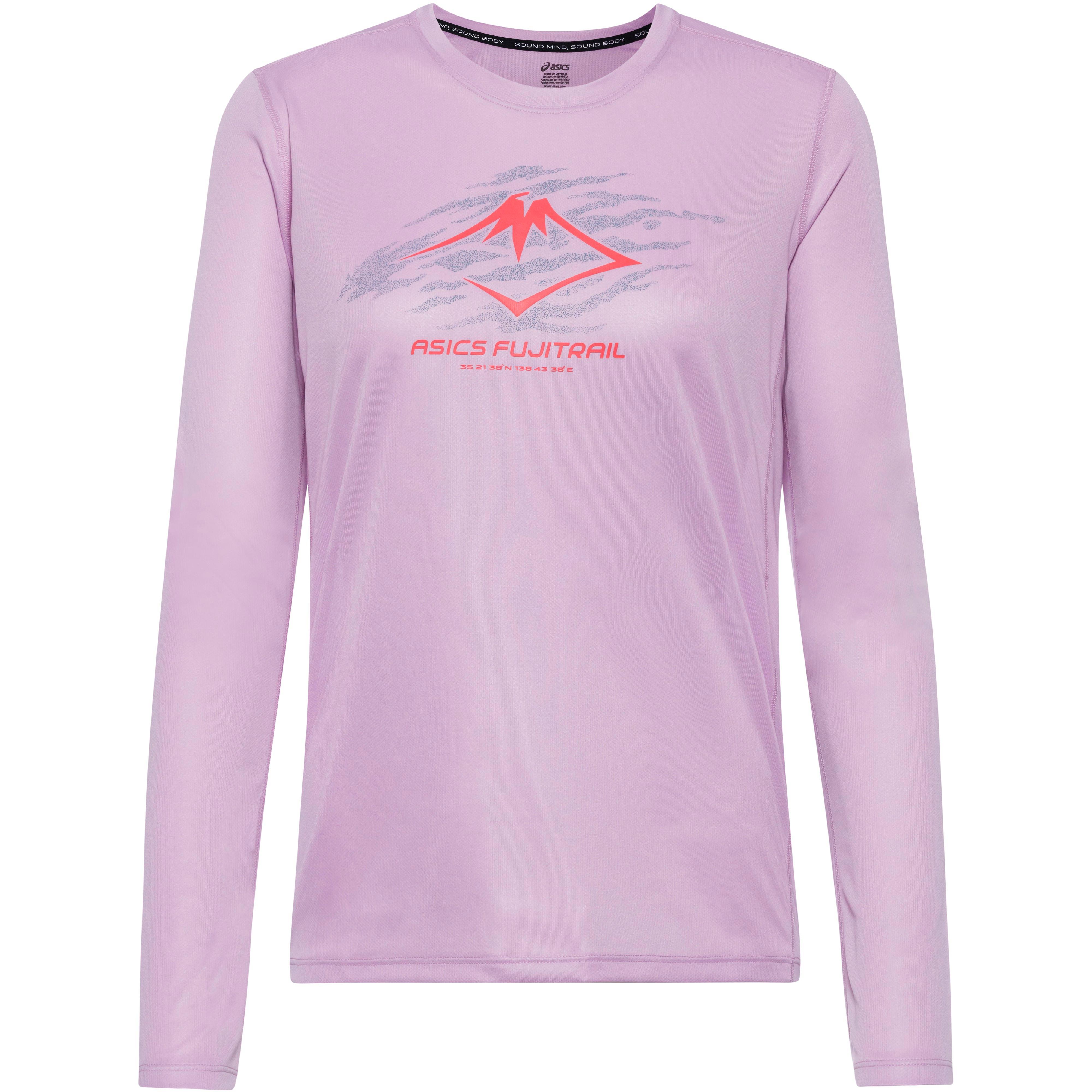 ASICS FUJITRAIL Funktionsshirt Damen Langarmshirts XS Normal