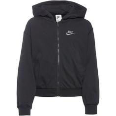 Nike NSW Sweatjacke Kinder black-flat pewter