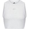 Nike NSW Essential Croptop Damen - birch heather-light orewood brown