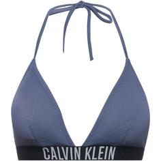 Calvin Klein INTENSE POWER RIB Bikini Oberteil Damen grisaille