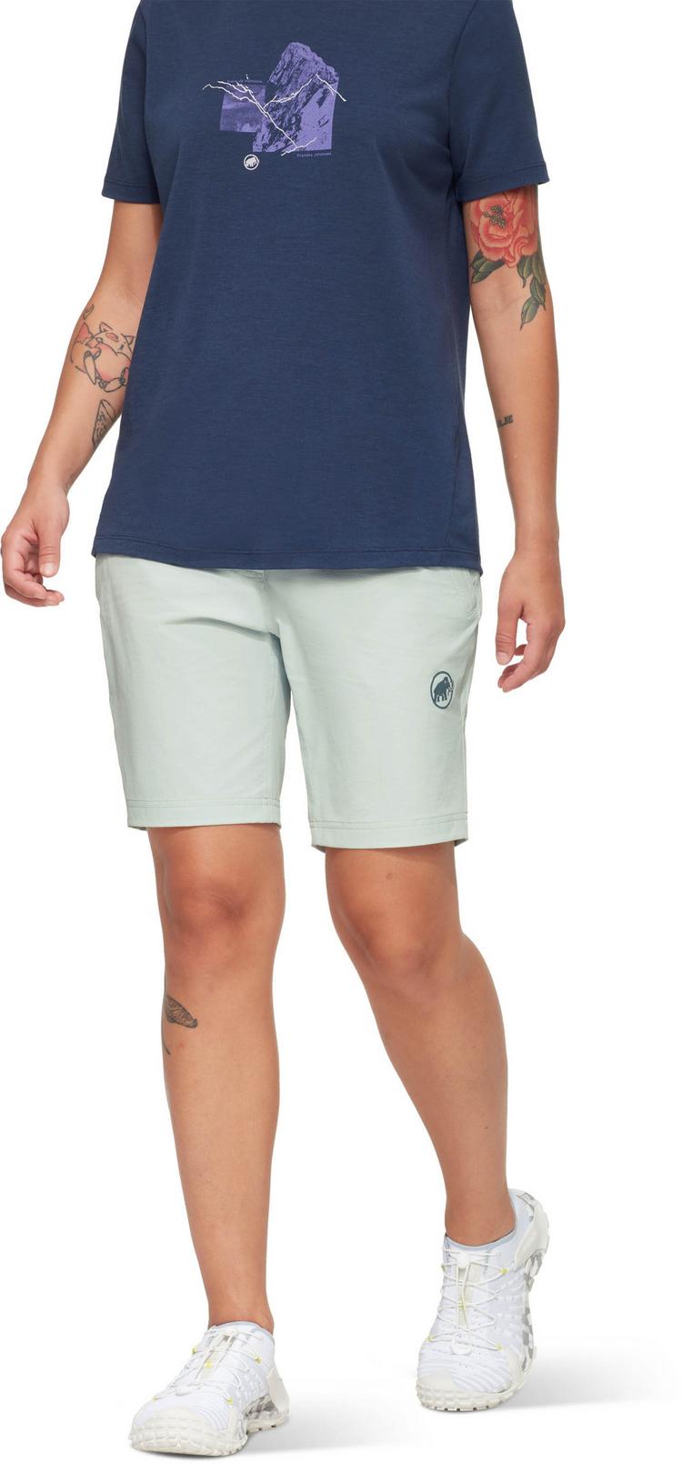 Mammut Mammut Hiking V Funktionsshorts Damen - silver sage - 0 | SportScheck