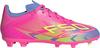 adidas F50 LEAGUE FG-MG J Fu&szlig;ballschuhe Kinder - lucid pink-lucid lemon-blue fusion
