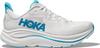 HOKA CLIFTON 10 Laufschuhe Herren - white-skyward blue