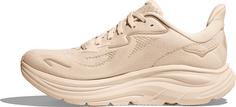 Rückansicht von HOKA Clifton 10 Laufschuhe Damen vanilla-birch