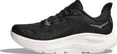 Rückansicht von HOKA Clifton 10 Laufschuhe Damen black-rose gold