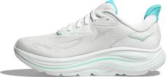 Rückansicht von HOKA Clifton 10 Laufschuhe Damen white-cielo blue