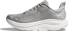 Rückansicht von HOKA Clifton 10 Laufschuhe Herren stellar grey-stardust