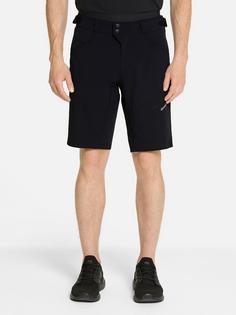 Rückansicht von Ziener NELAT Fahrradshorts Herren black
