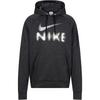 Nike SWOOSH Hoodie Herren - black-anthracite-htr-white