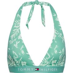 Tommy Hilfiger ORIGINAL Bikini Oberteil Damen floral tropic aop fort green