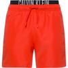 Calvin Klein INTENSE POWER Badehose Herren - flaming chili