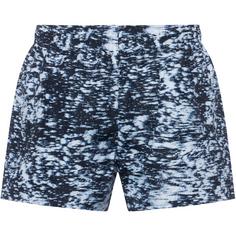 Rückansicht von Calvin Klein MONOGRAM Badeshorts Herren glitched marble aop blue