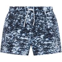 Calvin Klein MONOGRAM Badehose Herren - glitched marble aop blue