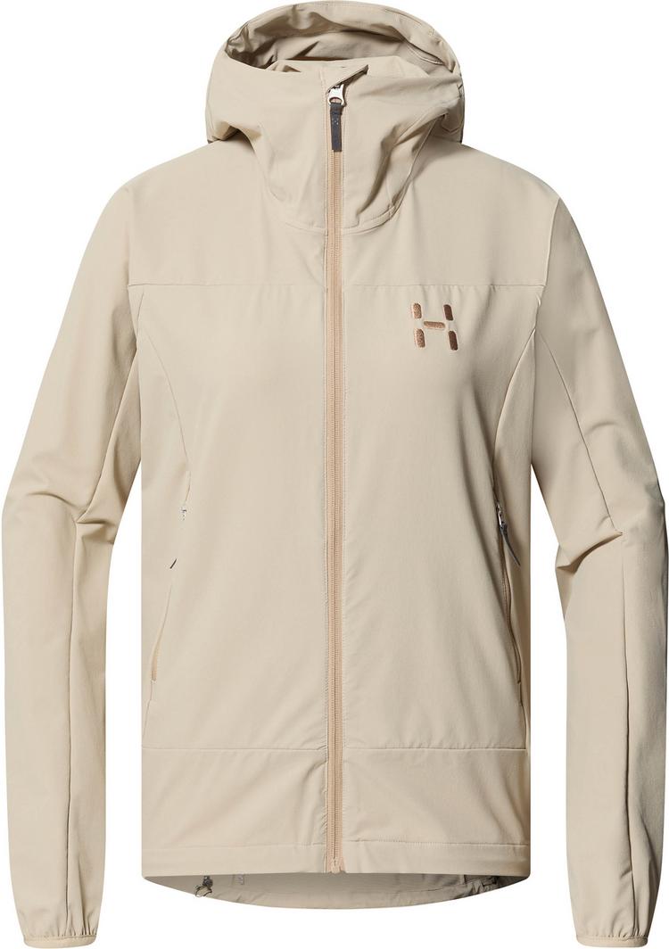 Hagl&ouml;fs Hagl&ouml;fs Rosson Softshelljacke Damen - chalk beige - 0 | SportScheck