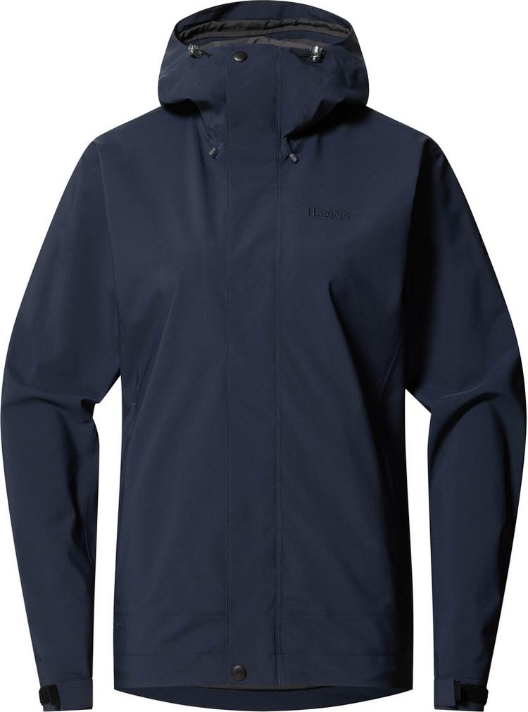 Hagl&ouml;fs Hagl&ouml;fs Breeze Proof Hardshelljacke Damen - tarn blue - 0 | SportScheck