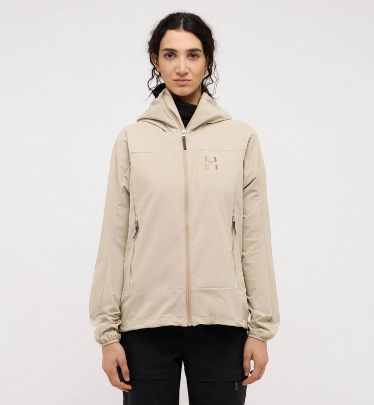 Hagl&ouml;fs Hagl&ouml;fs Rosson Softshelljacke Damen - chalk beige - 0 | SportScheck