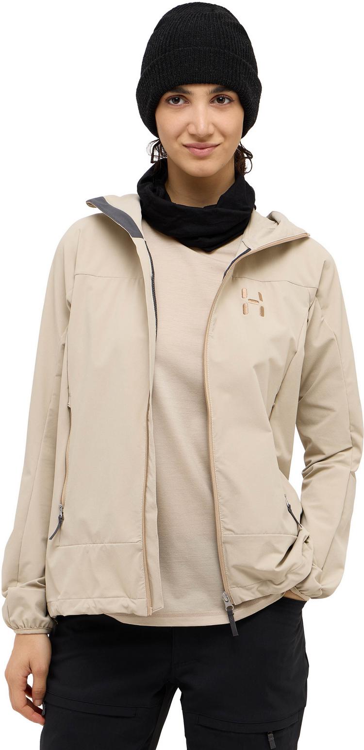 Hagl&ouml;fs Hagl&ouml;fs Rosson Softshelljacke Damen - chalk beige - 3 | SportScheck