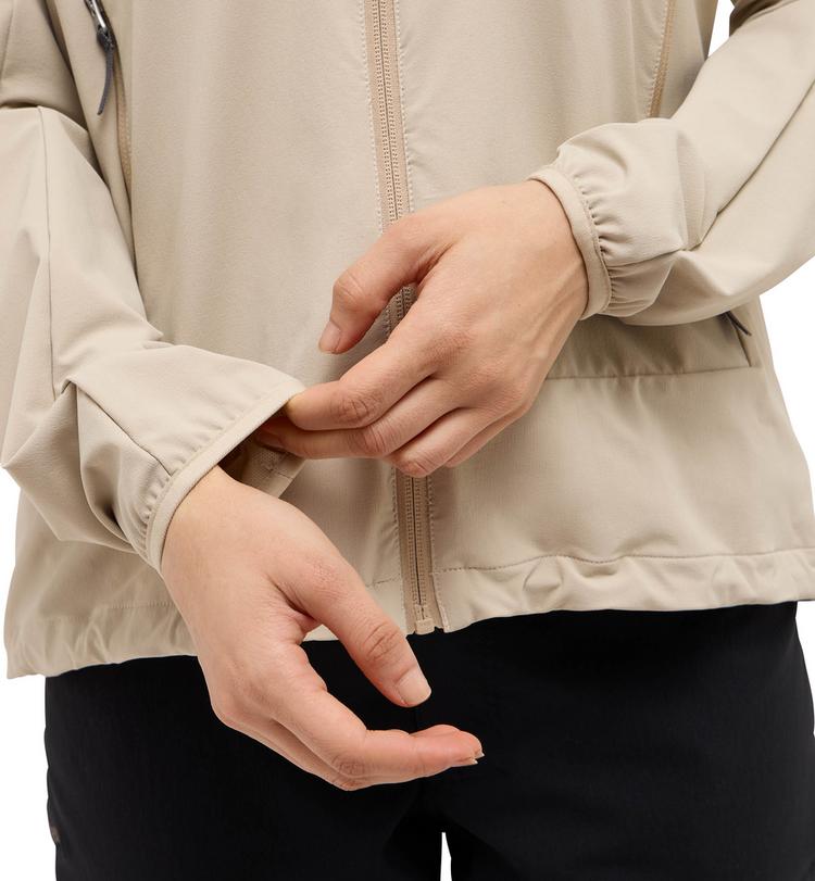 Hagl&ouml;fs Hagl&ouml;fs Rosson Softshelljacke Damen - chalk beige - 6 | SportScheck
