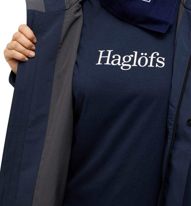 Hagl&ouml;fs Hagl&ouml;fs Breeze Proof Hardshelljacke Damen - tarn blue - 8 | SportScheck