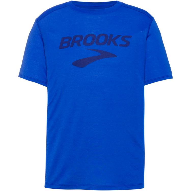 Brooks Brooks Distance Funktionsshirt Herren - neo blue-brooks logo - 0 | SportScheck