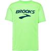 Brooks Distance Funktionsshirt Herren - neo limeade-brooks logo