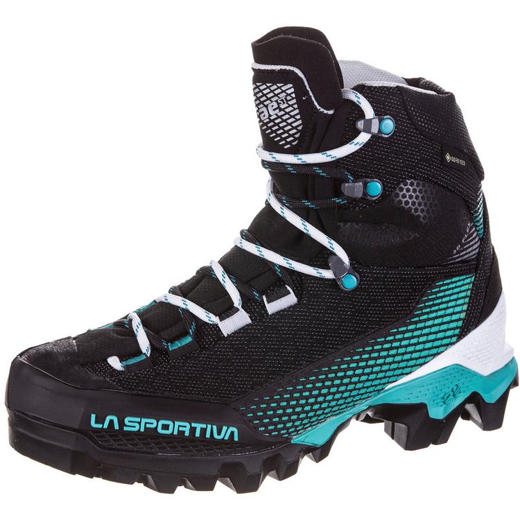 La Sportiva La Sportiva Aequilibrium ST GTX Alpine Bergschuhe Damen - black-aqua - 0 | SportScheck