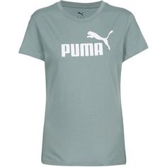 PUMA Essential No. 1 T-Shirt Damen green moon