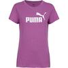 PUMA ESS No. 1 Logo Heather T-Shirt Damen - wild berry heather