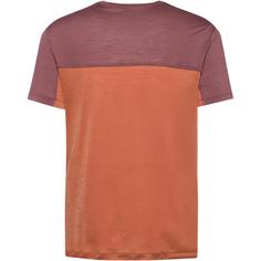 Rückansicht von Icebreaker Sphere III Funktionsshirt Herren dusty clay-carob-cb