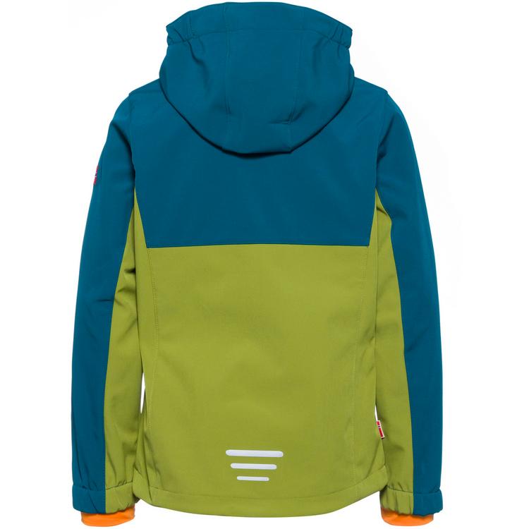 Trollkids Trollkids Kristiansand Softshelljacke Kinder - pear green-lagoon green-sahara sunset - 0 | SportScheck