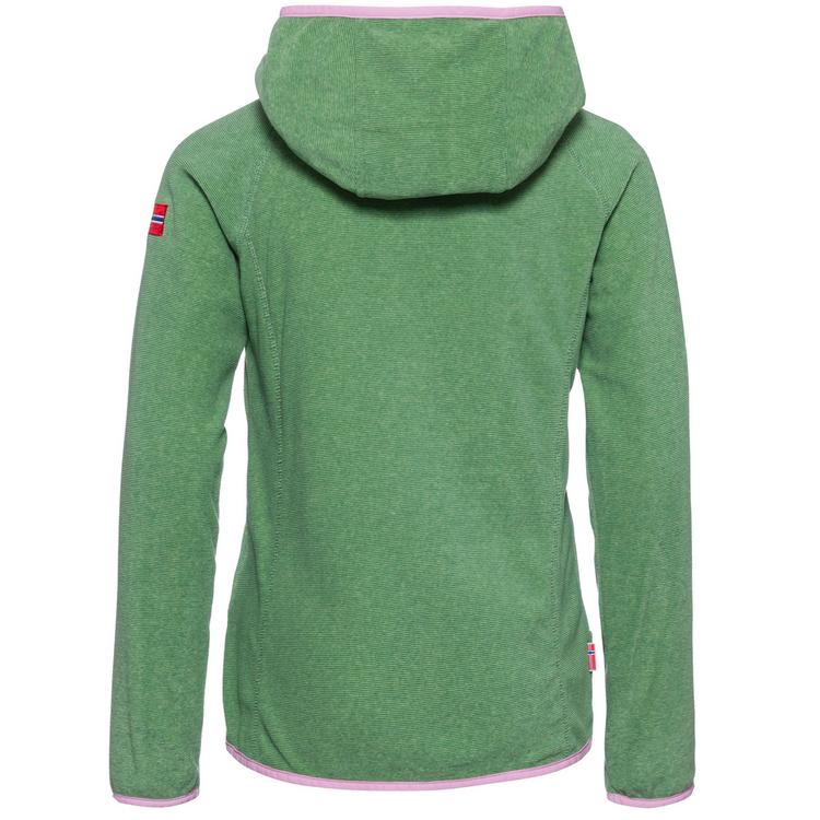 Trollkids Trollkids Sandefjord Fleecejacke M&auml;dchen - pistachio green-wild rose - 0 | SportScheck
